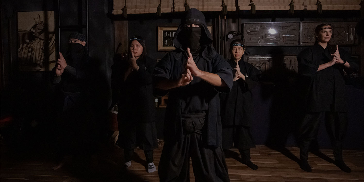 Ninja Training Experience in the City and Countryside of Tokyo