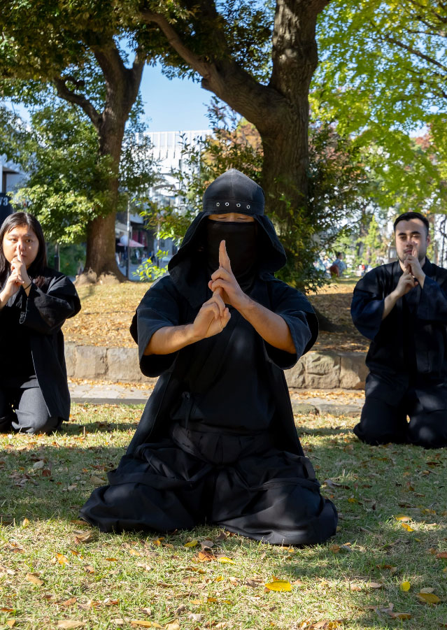 Ninja Training Experience in the City and Countryside of Tokyo
