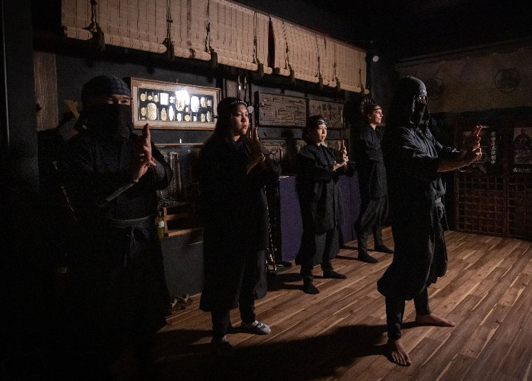 Ninja Training Experience in the City and Countryside of Tokyo